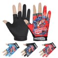 thumbnail image 2 of Guantes de pesca de tres dedos expuestos para otoño e invierno, guantes de pesca con patrón de logotipo para hombre, guantes de ciclismo para deportes al aire libre, finos, 2 of 6