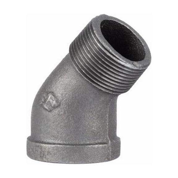 STZ 310USE45-114 1-1/4 In. Black Pipe 45 Degree Street Elbow - Quantity 10