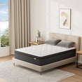 thumbnail image 5 of Mubulily Queen 12-Inch Hybrid Mattress in a Box with Gel Memory Foam & Pocket Coils, Medium Pressure Relief, OEKO-TEX®, 5 of 10