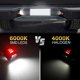 thumbnail image 3 of 2 uds tubo rojo Smd Led luz de matrícula para Nissan Navara D40 Afortunado Sencillez, 3 of 5