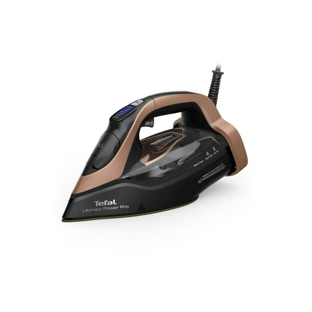 Plancha de Vapor Tefal Ultimate Power Pro Azul con Bomba de 3200 W y Filtro Micro Calc