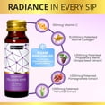 thumbnail image 4 of Sipnutri Diamond Collagen Drink15,000mg Marine Collagen Peptides Liquid Shots for Women & Men, Hydrolyzed Vitamin C & Pomegranate, Grapes, Supports Skin, Hair & Nail Health-1.69 fl oz x20, 4 of 8