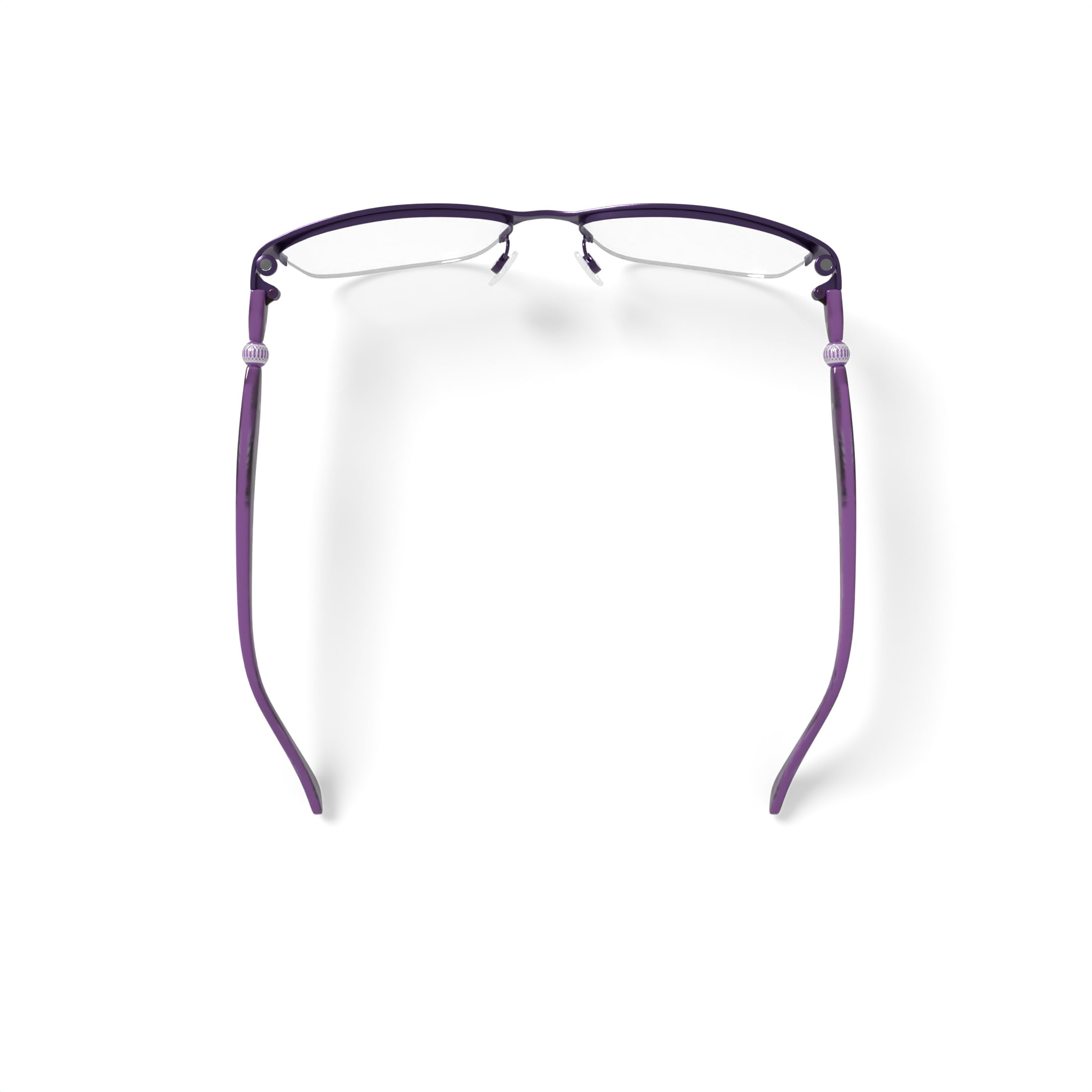 EasyClip Women's Semi-Rimless Eyeglasses with Clip-On Sunglasses, EC973, Purple, 54-17-135, with Case - Walmart.com EasyClip Women's Semi-Rimless Eyeglasses with Clip-On Sunglasses, EC973, Purple, 54-17-135, with Case - Walmart.com