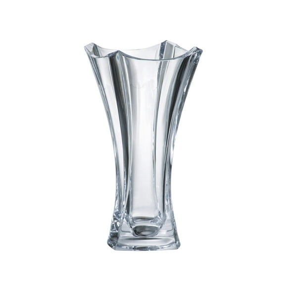 Barski - European Glass - Crystalline - Vase - 12" Height - Made in Europe