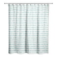 thumbnail image 2 of Creative Products Teal Painted Strokes  71x74 Shower Curtain, 2 of 2