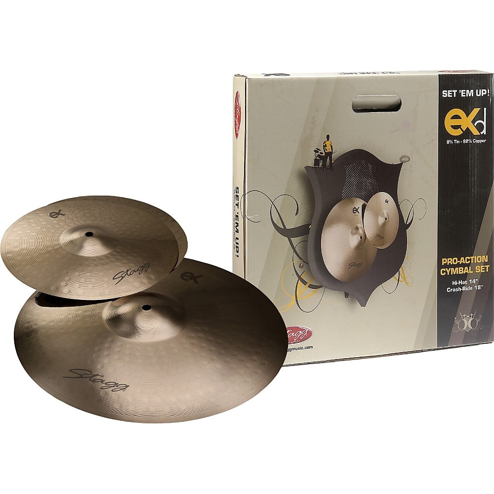 Stagg EXD Cymbal Set