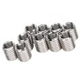 thumbnail image 2 of "Stainless Steel Thread Repair Kit - 10pc M8 to M10 Insert Nuts for Professional Thread Restoration"  

"High-Quality M8/M10 Thread Converter Set - 10 Stainless Steel Repair Nuts for Damaged Threads", 2 of 6
