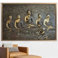 thumbnail image 3 of Buddha Statue Print, Canvas Printed Canvas, Large Canvas, Living Room Printed Canvas, Meditation Wall Decor, Buddhist Gift Canvas Art, Canvas Wall Decor - Gold Framed, 3 of 9