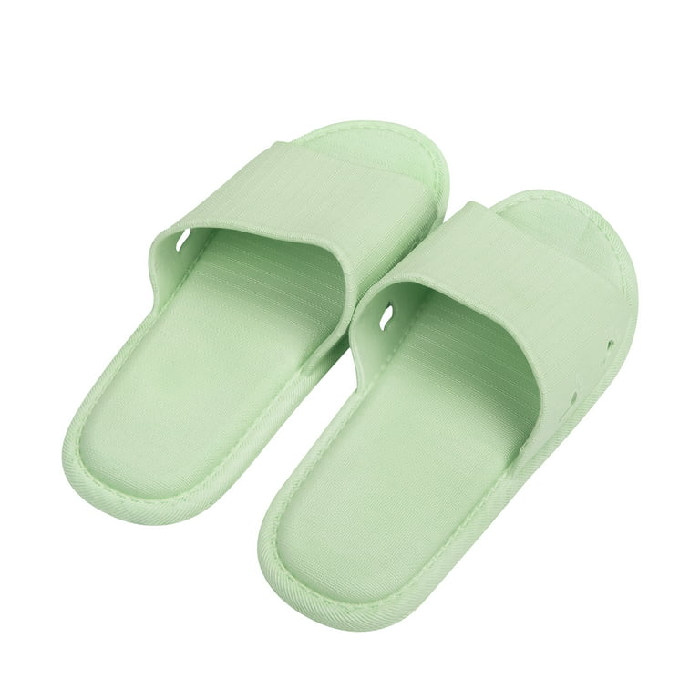 Women Home Slippers Summer Beach Soft Sole Slides Fashion Sandals Men Light  Bathroom Flip Flops Indoor Non-Slip Shoes (Color : F, Size : 36-37(Suggest
