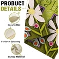 thumbnail image 4 of Easter Religious Garden Flag Flower Cross, Home Decorative Faith House Yard Flag, Floral Garden Yard Decorations, Butterfly Daisies Seasonal Outdoor Flag 12 x 18, 4 of 6
