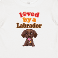 thumbnail image 4 of Inktastic Labrador Chocolate Lab Boys or Girls Baby T-Shirt, 4 of 5