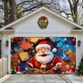 thumbnail image 5 of YWIYIUD 1PCS Christmas Garage Door Decorations Merry Christmas decorations Xmas Garage Door Cover, Happy NewYear Hanging Banner for Home,Outdoor,Indoor,Party 6.7x5 FT, 5 of 7