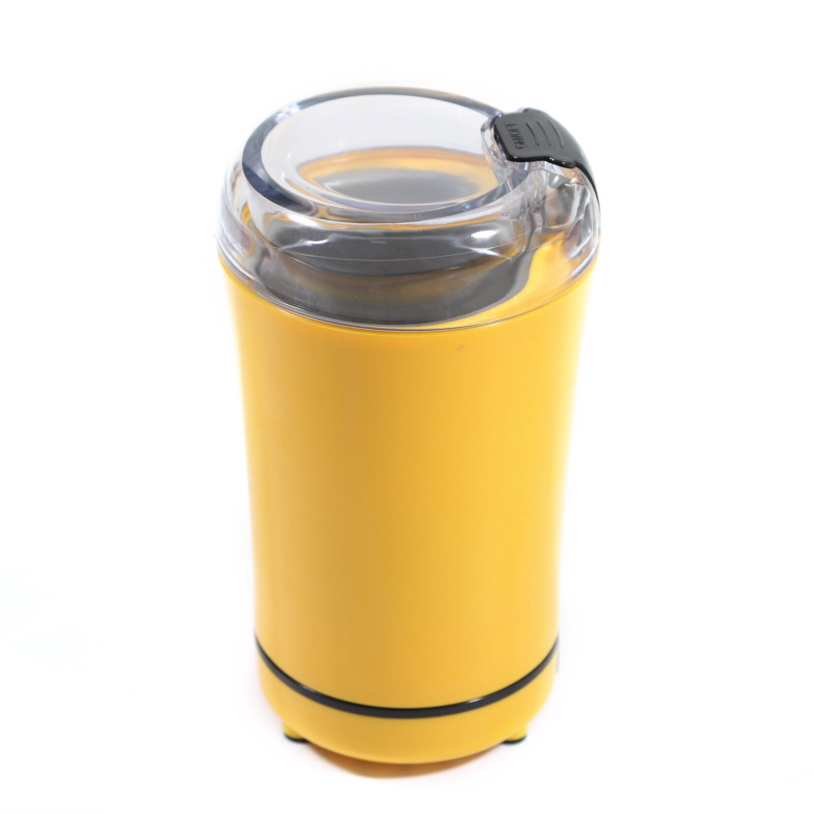 DENEST Electric Coffee Bean Grinder Nut Seed Herb Grind Spice Crusher Mill Blender 150W(Yellow)