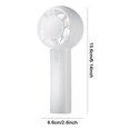 thumbnail image 2 of Ventilador portátil de mano Mini ventilador portátil de escritorio de 5 velocidades para niñas, mujeres y niños, 2 of 9