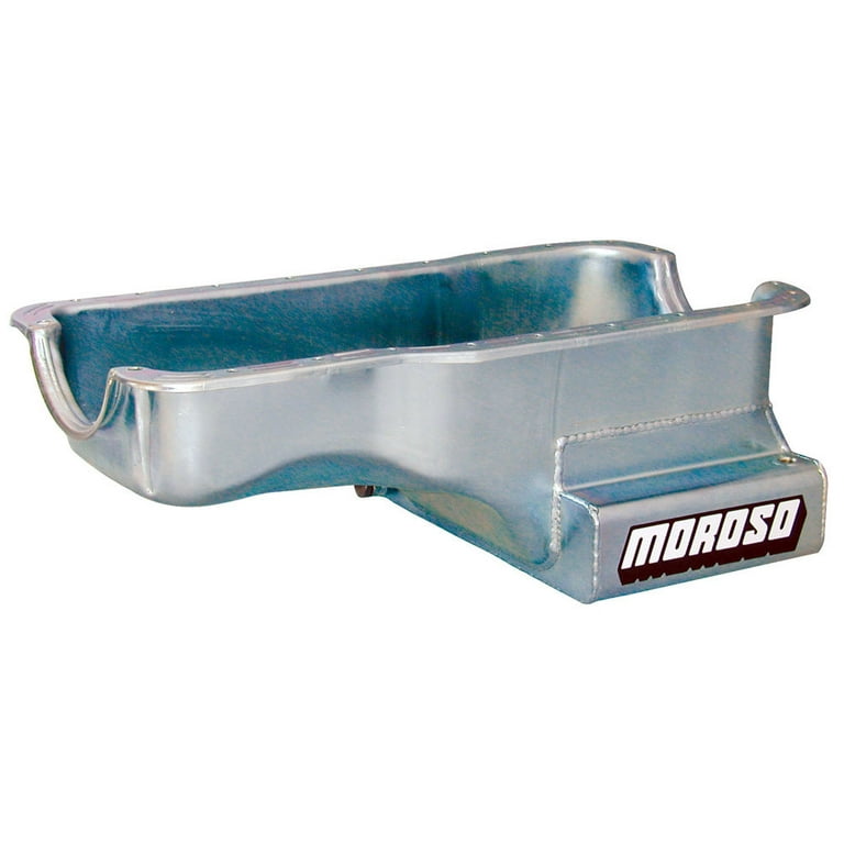 Moroso SBF 289-302 Front Sump Oil Pan w/Kick-Out- 7qt. Moroso SBF 289-302 Front Sump Oil Pan w/Kick-Out- 7qt.