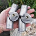 thumbnail image 2 of 1 pair 25mm Fishing Chair Converte Adjustable Gear Armchair Converter Folding Lifting Bracket Furniture Chair Hinge Hardware, 2 of 5