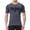 Gray, variant on Men's Compression Shirt Anime Print Gym Sports Quick Dry Gym T-Shirts Fitness Sporty Undershirts Elasticity Tops T-Shirt Summer Male