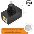 thumbnail image 2 of YCA1030 Hard-Wired Post Eye Light Control with Photocell Light Sensor, Photocell Sensor, Outdoor Dusk to Dawn Sensor, Photocell for Outdoor Lights, UL Listed, 2 of 5