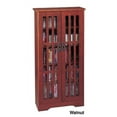 thumbnail image 2 of Leslie Dame 48" Tall Media Storage Cabinet with Doors in Dark Cherry, 2 of 3