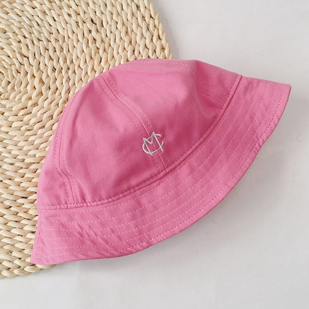 Spring Baby Bucket Hat For Boy Girl Fun Letter Embroidery