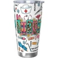 thumbnail image 3 of Nurse Gifts for Women - Vacuum Insulated Stainless Steel Tumbler, Coffee Mug, Water Bottle - 20oz Nurse Appreciation Gift, 3 of 6