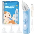 thumbnail image 1 of Aspirador Nasal Eléctrico para Bebé, Succión Nasal con 5 Niveles Ajustables, Recargable por USB-C, Limpiador de Mucosidad con Luces y Música, Aspirador Nasal para Niños con 3 Puntas de Silicona, 1 of 9