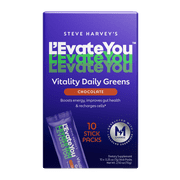 L'Evate You Vitality Daily Greens - Dietary Supplement - Chocolate - 10 Count