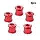 thumbnail image 5 of Greeniant 5 uds. Pernos de bicicleta, accesorios de ciclismo para platos y bielas, placa doble, rojo Type3 NO3 Greeniant OD020085-05, 5 of 6