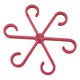 thumbnail image 1 of Reutilizable Planta Tallo Plegable Herramientas de Jardinería Stakeless Vine Soporte Planta Madre Soporte Rojo, 1 of 5