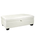 thumbnail image 1 of Atlin Designs Poignet de Rangement en Cuir avec Motif en Blanc, 1 of 4