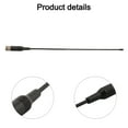 thumbnail image 3 of 433Mhz Rtk Antenna Tnc Male Connector 400-470 Mhz Uhf Radio Frequency Range Short Soft Whip Antenna Surveying Instruments, 3 of 9