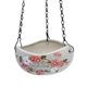 thumbnail image 2 of Ceramic Wall-Mounted Flowerpot for Home Use 1Pcs Pink Flower Holder Decor, 2 of 3