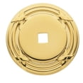 thumbnail image 2 of Baldwin 4613150 Round Edinburgh Back Plate, Satin Nickel, 2 of 4