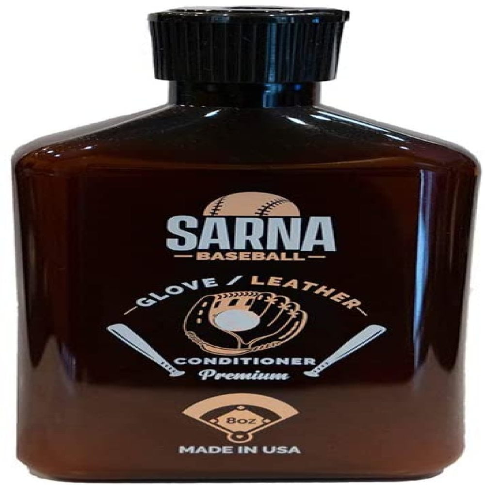 SARNA Baseball Glove Leather Conditioner Use on Baseball Gloves, Softball Gloves, and Other