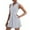White, variant on ZRBYWB Womens Dresses Women's Tennis Skirt With Built In Shorts Dress With 4 Pockets Sleeveless Exercise. Dresses For Women 2023