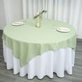 thumbnail image 5 of BalsaCircle 6 Pieces 70" x 70" Sage Green Square Polyester Tablecloths Table Cover Linens, 5 of 8