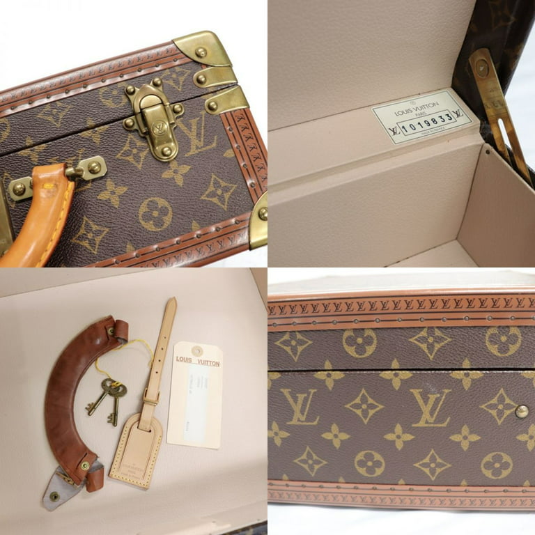 Vintage Louis Vuitton Beauty Case Train Case In Monogram