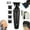 Black, variant on Zero Gap Cordless Hair Trimmer for Men, 3-in-1 Rechargeable Hair Clipper & Beard Trimmer, High-Torque Precision Grooming Tool for Hair Cutting, Detail Outlining,Black