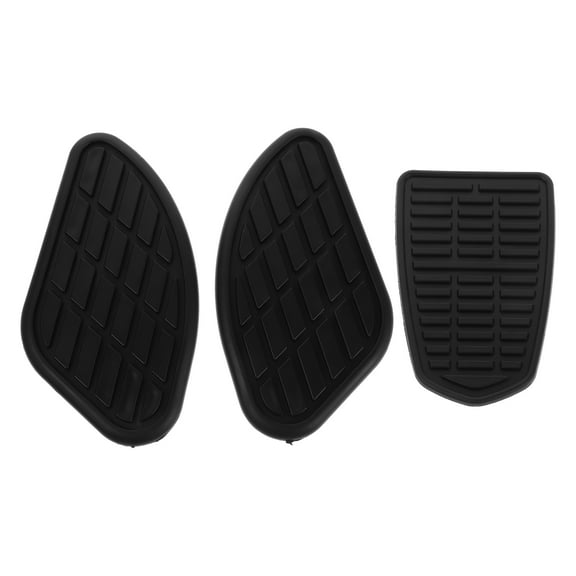 FUTUREORYY Retro Style Motorcycle Tank Protector Rubber 1 Set