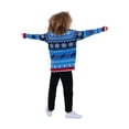 thumbnail image 2 of Jollidays Boys' Holiday Pug Long Sleeve Crewneck Ugly Christmas Sweater, Sizes S-XL, 2 of 5