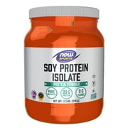 Now Sports Nutrition, Soy Protein Isolate 20 G, 0 Carbs, Unflavored Powder, 1.2-Pound