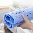 thumbnail image 4 of Naiovety Evite accidentes, superficie lisa y alfombra de baño inferior húmeda, duradera antibacteriana resistente al moho Juegos de accesorios de baño rosa 80cm * 80cm, 4 of 6