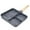 Grey, variant on Cooking Utensil Divided Saute Pan for Everyday Kitchen Use And Versatile Nonstick Pan for Breakfast Frying Griddling Indoor Outdoor Cooking