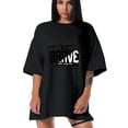 thumbnail image 3 of Women T Shirts and Men T shirt Oversized Shirts Cool Graphic Tees for Men Vintage Streetwear Sweat Casual Shirt 3XL, 3 of 5
