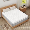thumbnail image 3 of Mokiiya 12 inch Queen Mattress Gel Memory Foam Pocket Innerspring Hybrid Mattress In a Box Medium Firm, Pressure Relief, 3 of 7