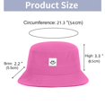 thumbnail image 3 of Sombrero AJG de algodón para niños, protección solar, sonrisa, 3 of 5