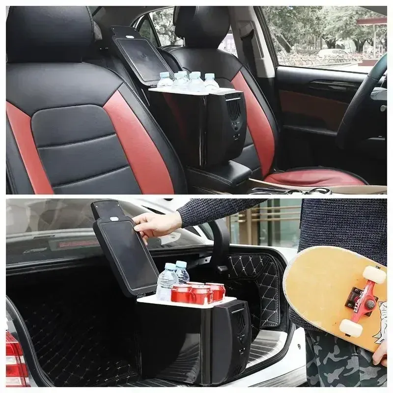 6L Portable Compact Mini Fridge 12V Car Refrigerator Freezer for Camping Traveling Electric Cool Box Summer Outdoor Fridge Amagi