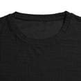 thumbnail image 6 of Admvng Mens Tops Solid Long Sleeve Shirts Breathable Casual Everyday Sports Pullover Tops, 6 of 7