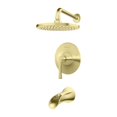 thumbnail image 1 of Pfister LG89-8RHBG Rhen 1-Poignée Garniture Baignoire & Douche, Or Brossé, 1 of 7