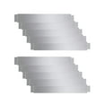 thumbnail image 2 of vidaXL Set of 10 Flexible Lawn Fence Galvanized Steel 39.4" x 5.9", 2 of 8
